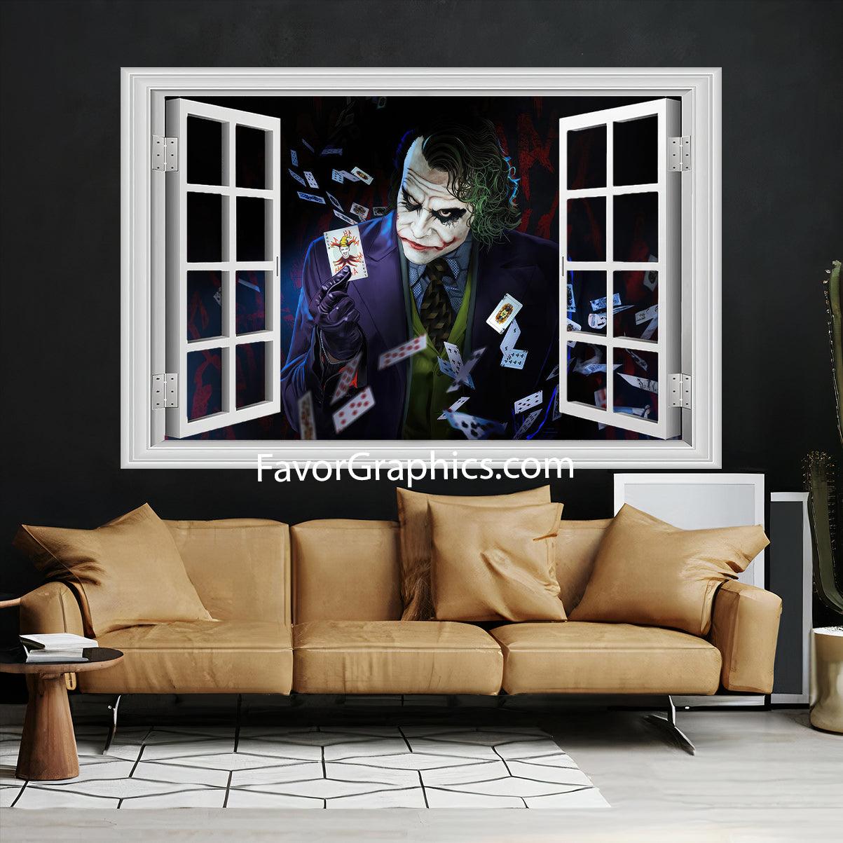 Joker Vinyl Wall Art Decal Sticker Poster Print Mural