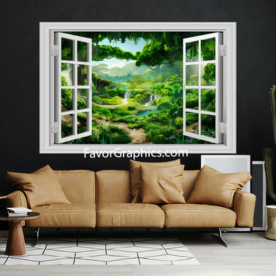 Forest Vinyl Wall Art Decal Sticker Poster Print Mural