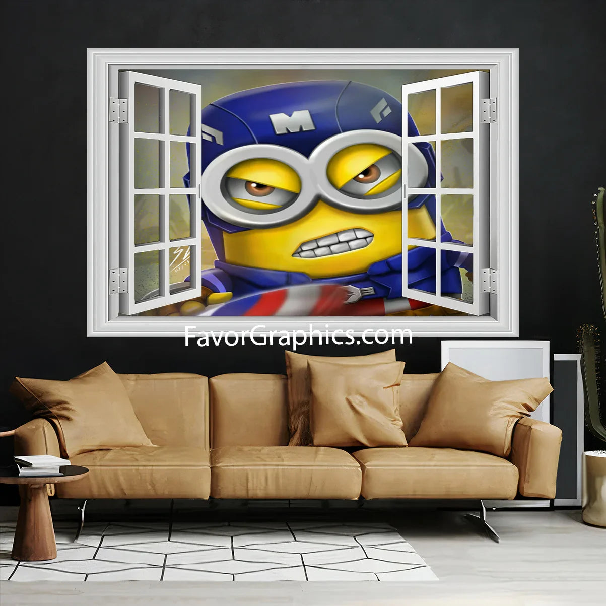 Minion Vinyl Wall Art Decal Sticker Poster Print Mural