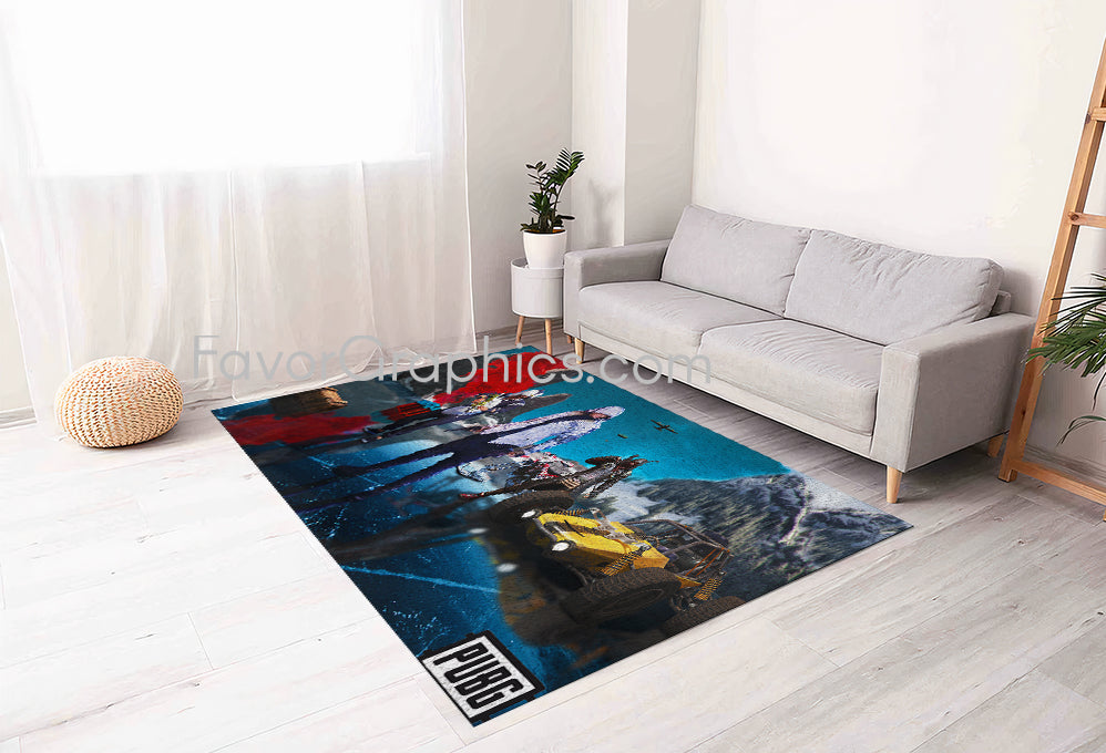 PUBG Home Bedroom Decor Rug Carpet Mat