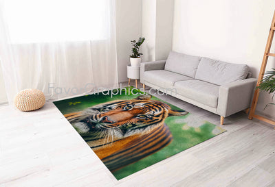 Tiger Home Bedroom Decor Rug Carpet Mat