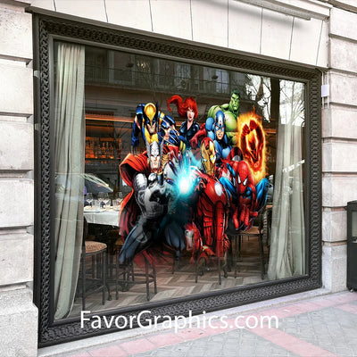 Avengers Superheroes Home Room Wall Vinyl Decal Sticker Mural Poster