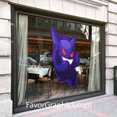 Gengar (Pokemon) Home Room Wall Vinyl Decal Sticker Mural Poster