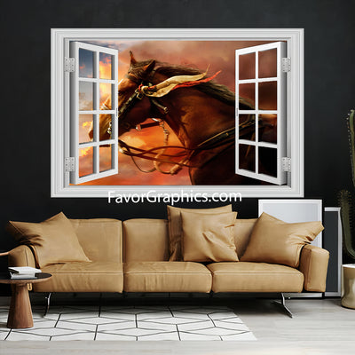 Horse Vinyl Wall Art Decal Sticker Poster Print Mural