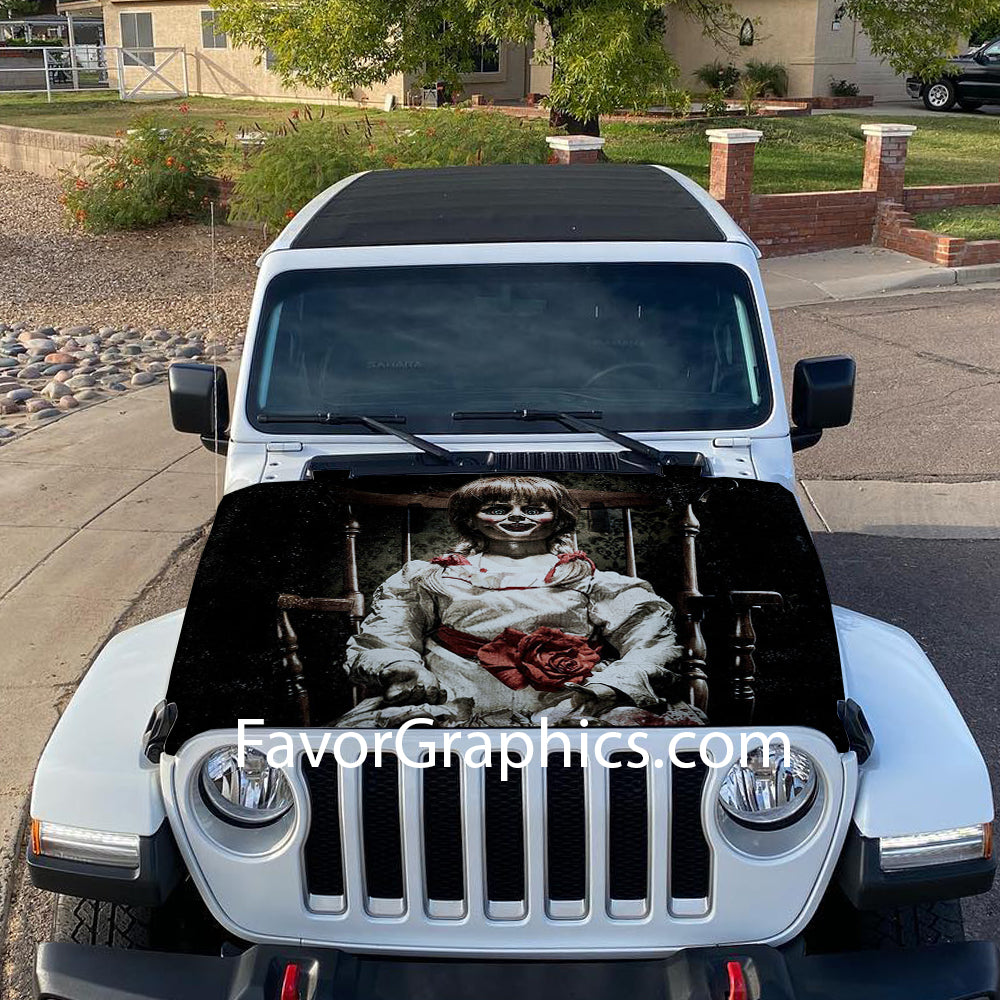 Annabelle Itasha Car Vinyl Hood Wrap Decal Sticker