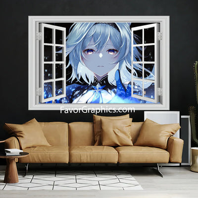 Eula (Genshin impact) Vinyl Wall Art Decal Sticker Poster Print Mural