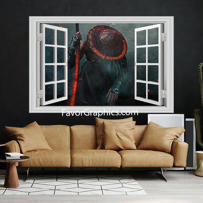 Samurai Vinyl Wall Art Decal Sticker Poster Print Mural