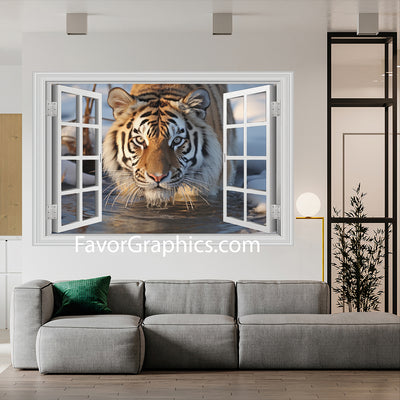 Tiger Vinyl Wall Art Decal Sticker Poster Print Mural