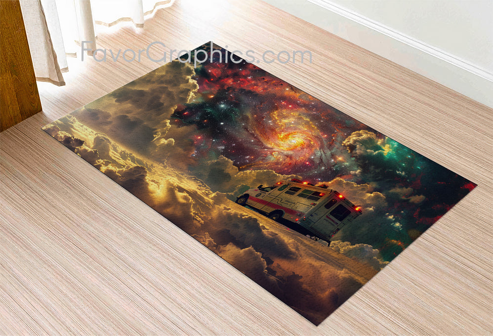 Outer Space Planet Home Bedroom Decor Rug Carpet Mat