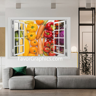 Vegetable Vinyl Wall Art Decal Sticker Poster Print Mural