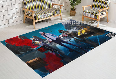 PUBG Home Bedroom Decor Rug Carpet Mat