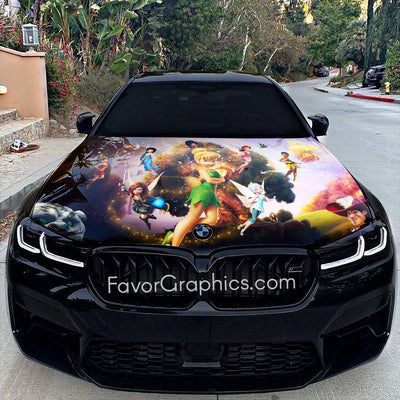 Tinker Bell Itasha Car Vinyl Hood Wrap Decal Sticker