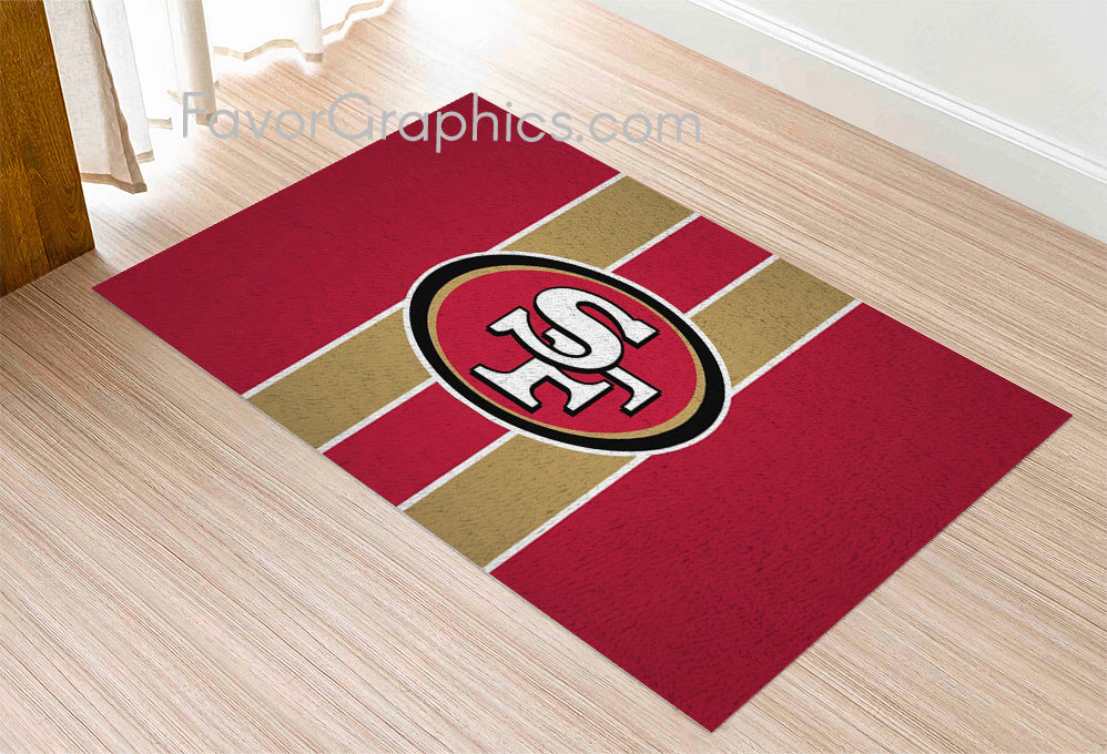 San Francisco 49ers Home Bedroom Decor Rug Carpet Mat