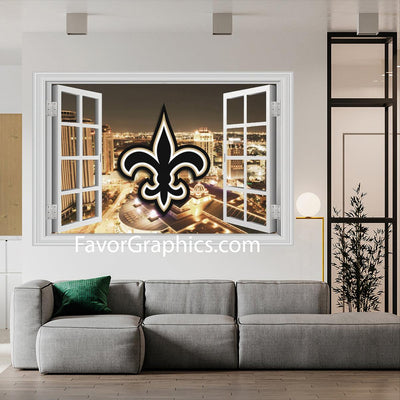 New Orleans Saints Vinyl Wall Art Decal Sticker Poster Print Mural