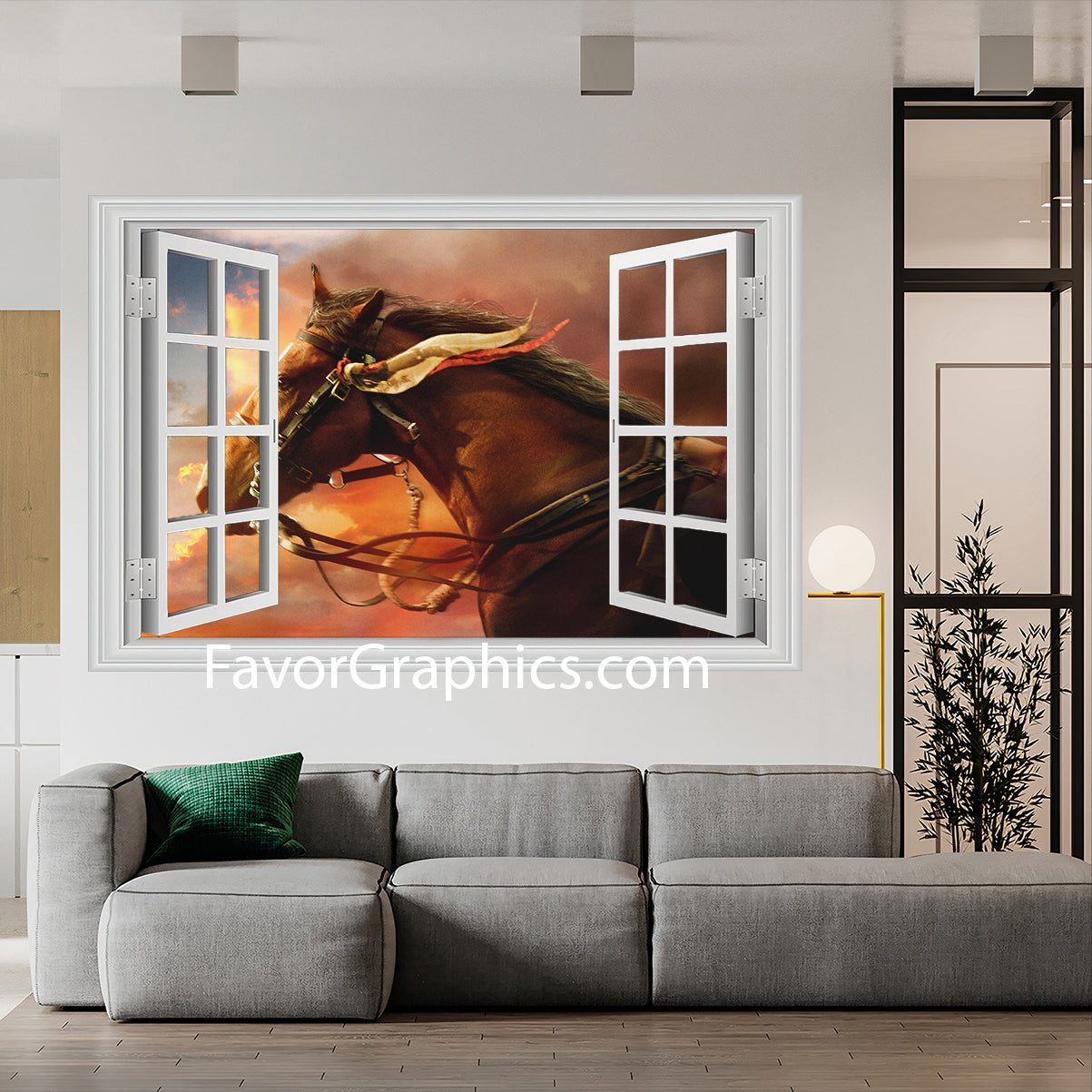 Horse Vinyl Wall Art Decal Sticker Poster Print Mural