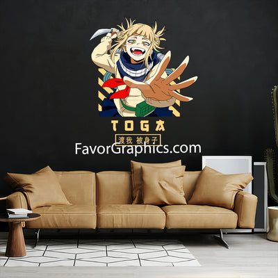 Himiko Toga MHA Home Room Wall Vinyl Decal Sticker Mural Poster