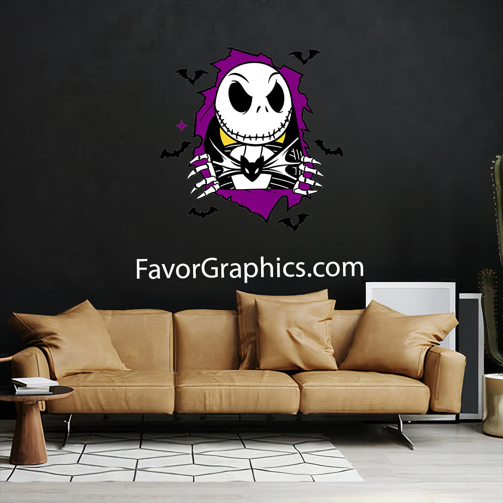 Jack Skellington Home Room Wall Vinyl Decal Sticker Mural Poster