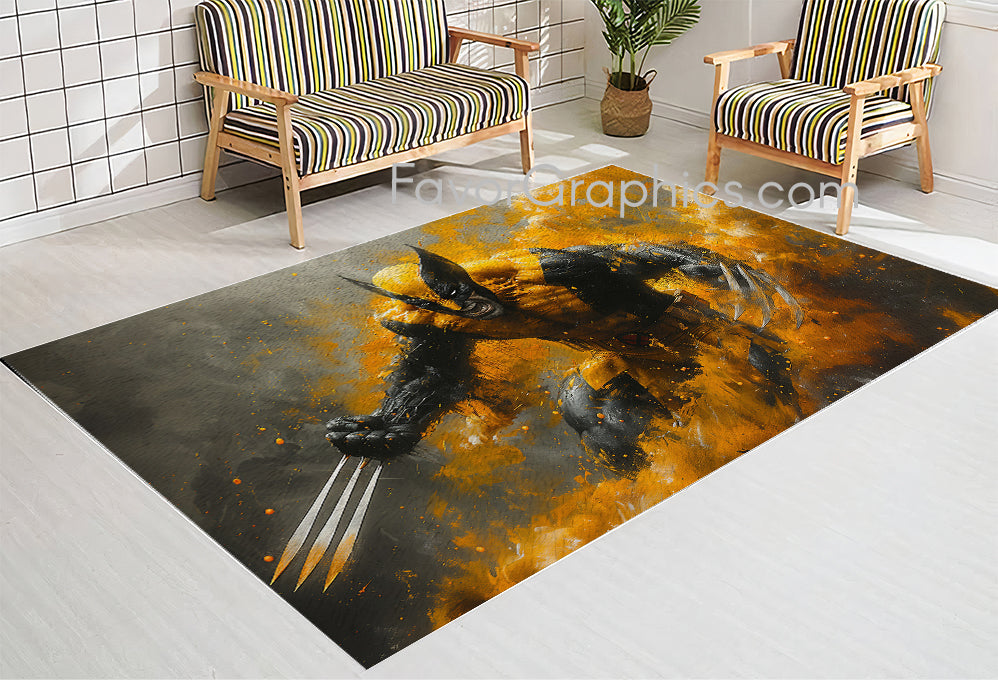 Wolverine Home Bedroom Decor Rug Carpet Mat