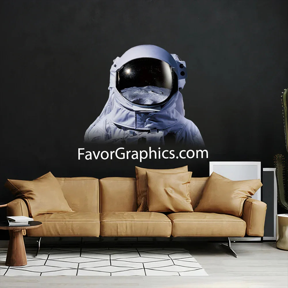 Astronaut Home Room Wall Vinyl Decal Sticker Mural Poster