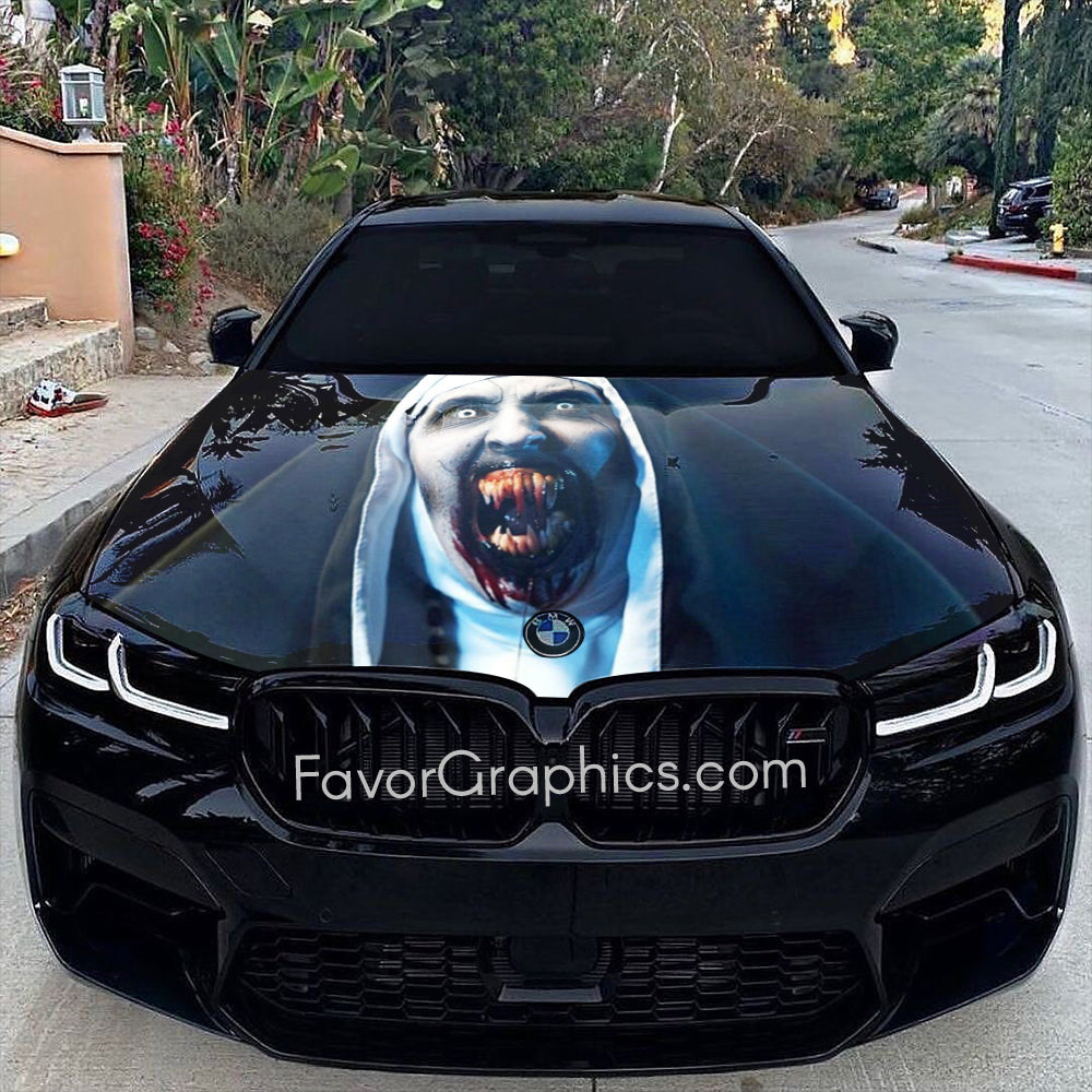 The Nun Valak Itasha Car Vinyl Hood Wrap Decal Sticker