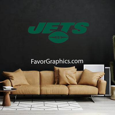 New York Jets Home Room Wall Vinyl Decal Sticker Mural Poster