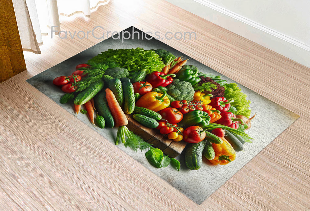 Vegetable Home Bedroom Decor Rug Carpet Mat