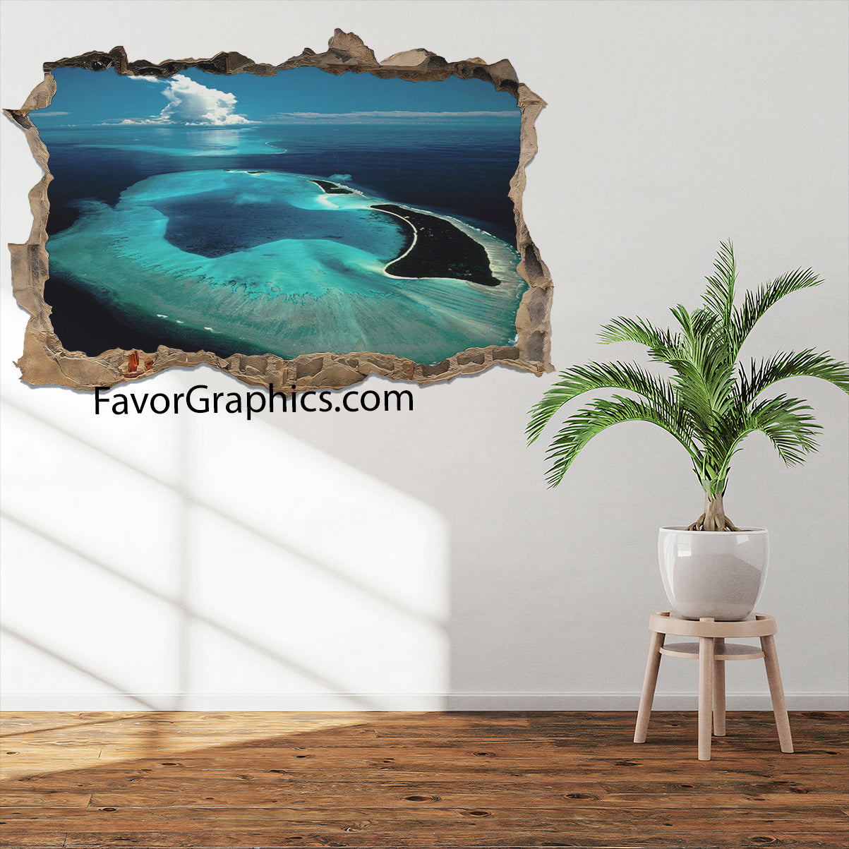 Beach Vinyl Wall Art Decal Sticker Poster Print Mural