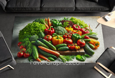 Vegetable Home Bedroom Decor Rug Carpet Mat