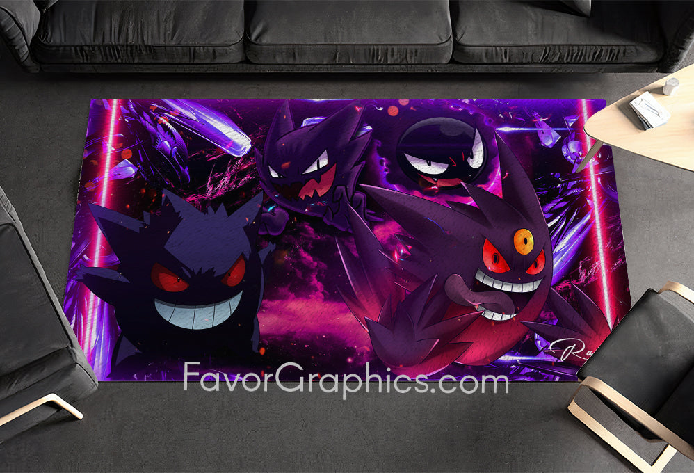 Gengar (Pokemon) Home Bedroom Decor Rug Carpet Mat