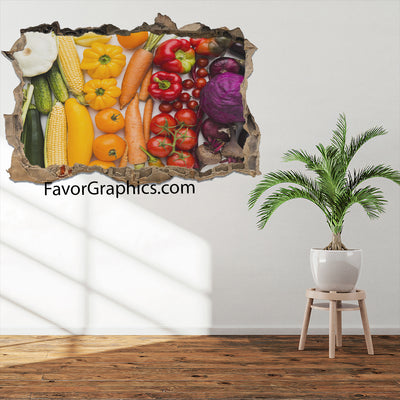 Vegetable Vinyl Wall Art Decal Sticker Poster Print Mural