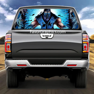 Sub Zero Rear Window Perforated Graphic Vinyl Decal Car Truck UTV