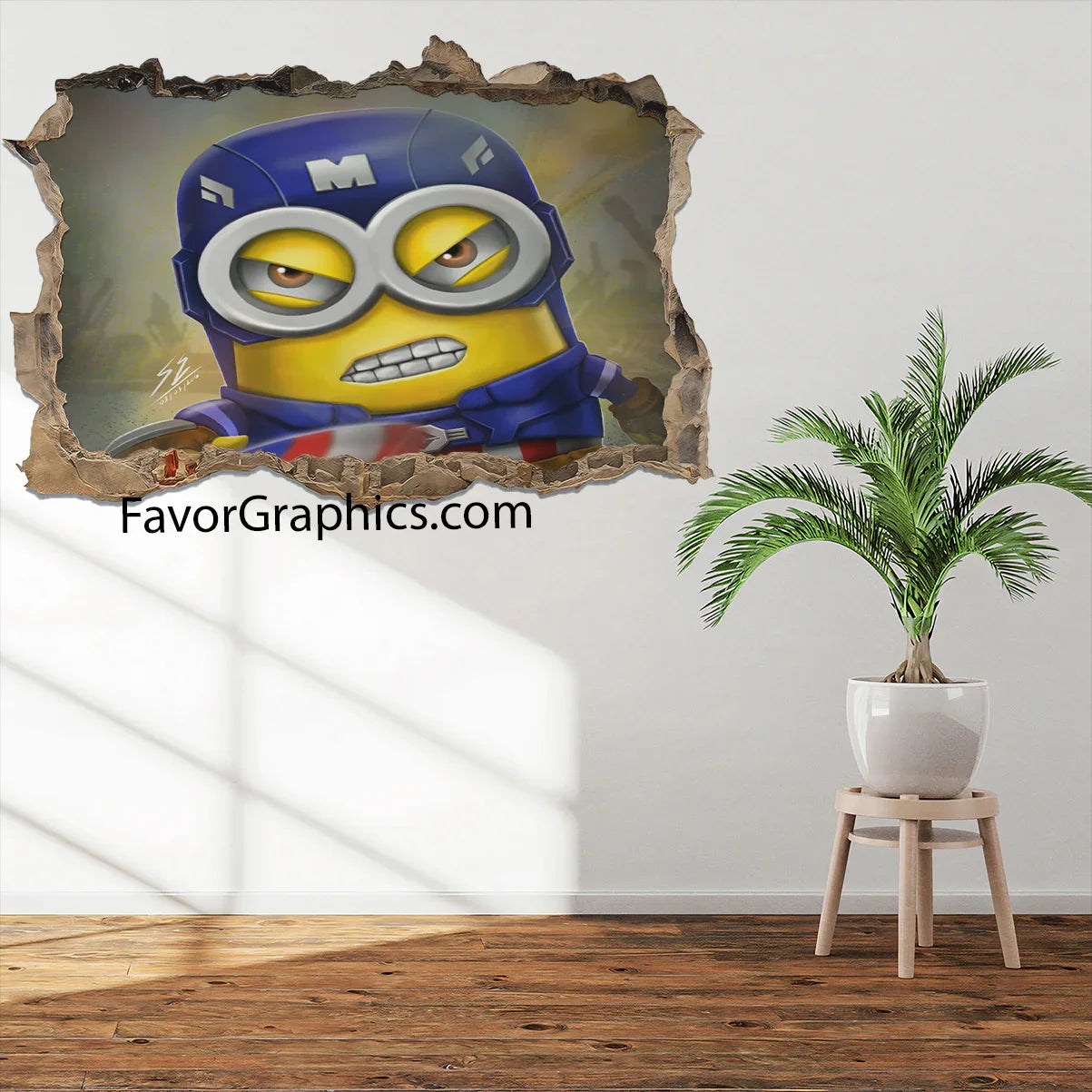 Minion Vinyl Wall Art Decal Sticker Poster Print Mural