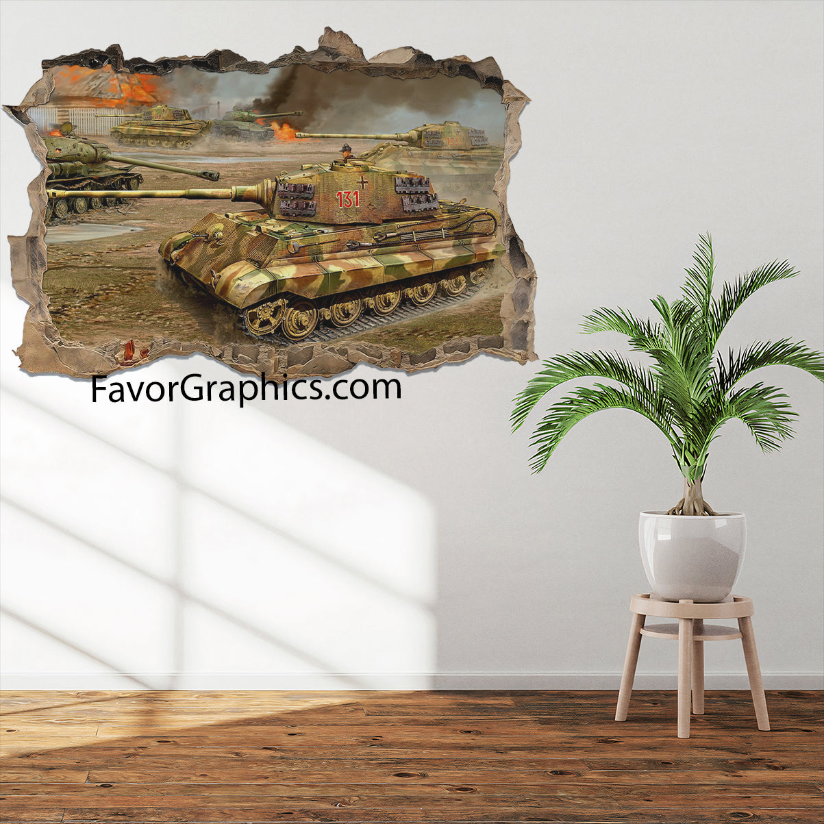 Tank Vinyl Wall Art Decal Sticker Poster Print Mural