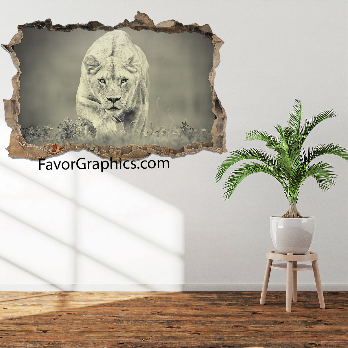 Lion  Vinyl Wall Art Decal Sticker Poster Print Mural