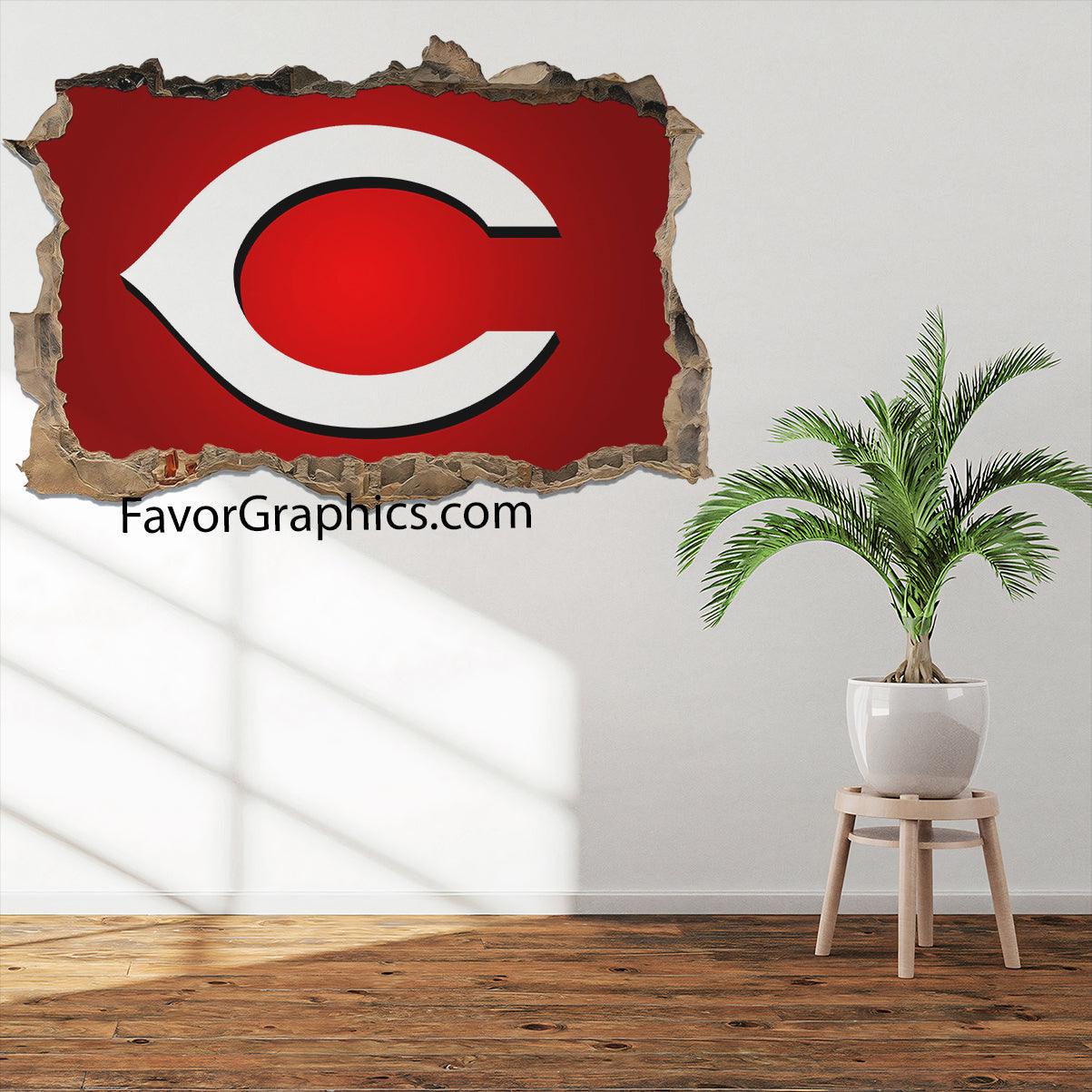 Cincinnati Reds Vinyl Wall Art Decal Sticker Poster Print Mural