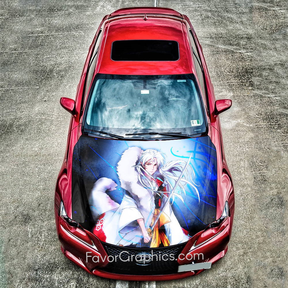 Sesshōmaru (InuYasha) Itasha Car Vinyl Hood Wrap Decal Sticker