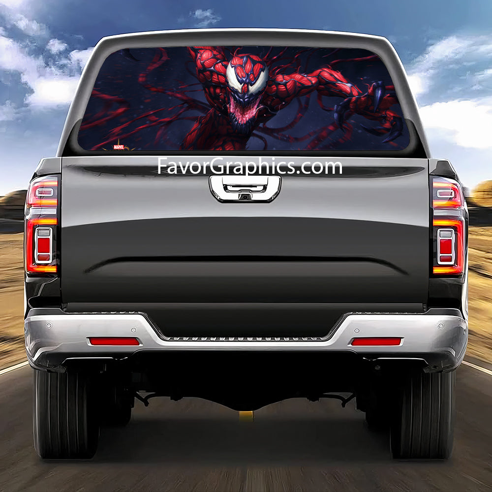 Carnage Rear Window Perforated Graphic Vinyl Decal Car Truck UTV