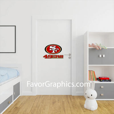 San Francisco 49ers Home Room Wall Vinyl Decal Sticker Mural Poster