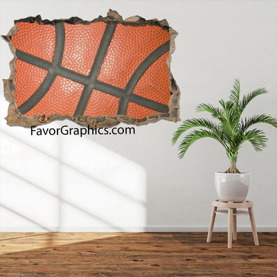 Basketball Vinyl Wall Art Decal Sticker Poster Print Mural