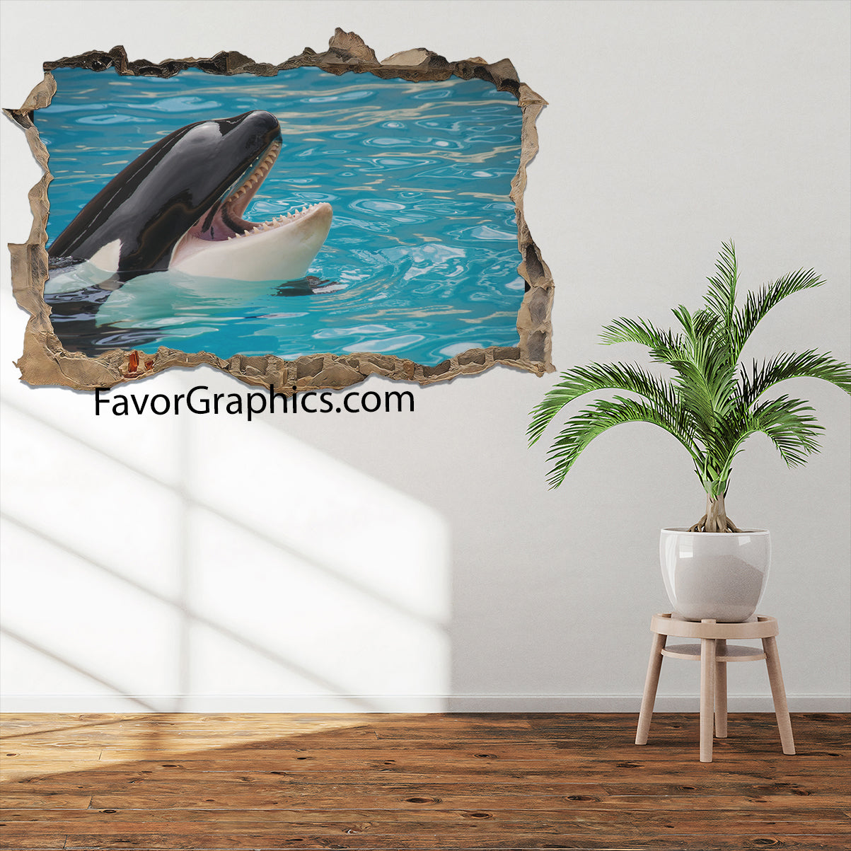 Orca Vinyl Wall Art Decal Sticker Poster Print Mural