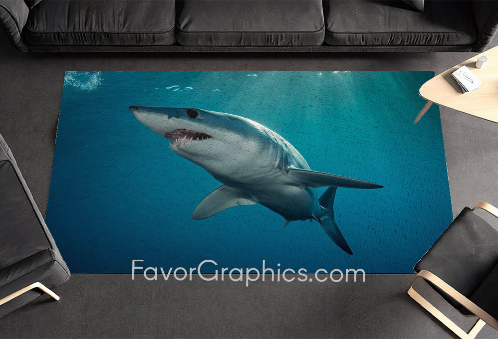 Shark Home Bedroom Decor Rug Carpet Mat