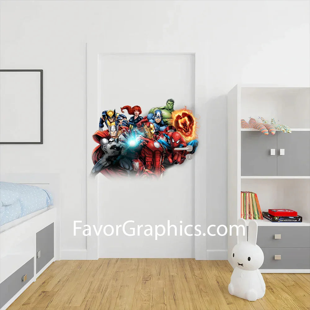 Avengers Superheroes Home Room Wall Vinyl Decal Sticker Mural Poster