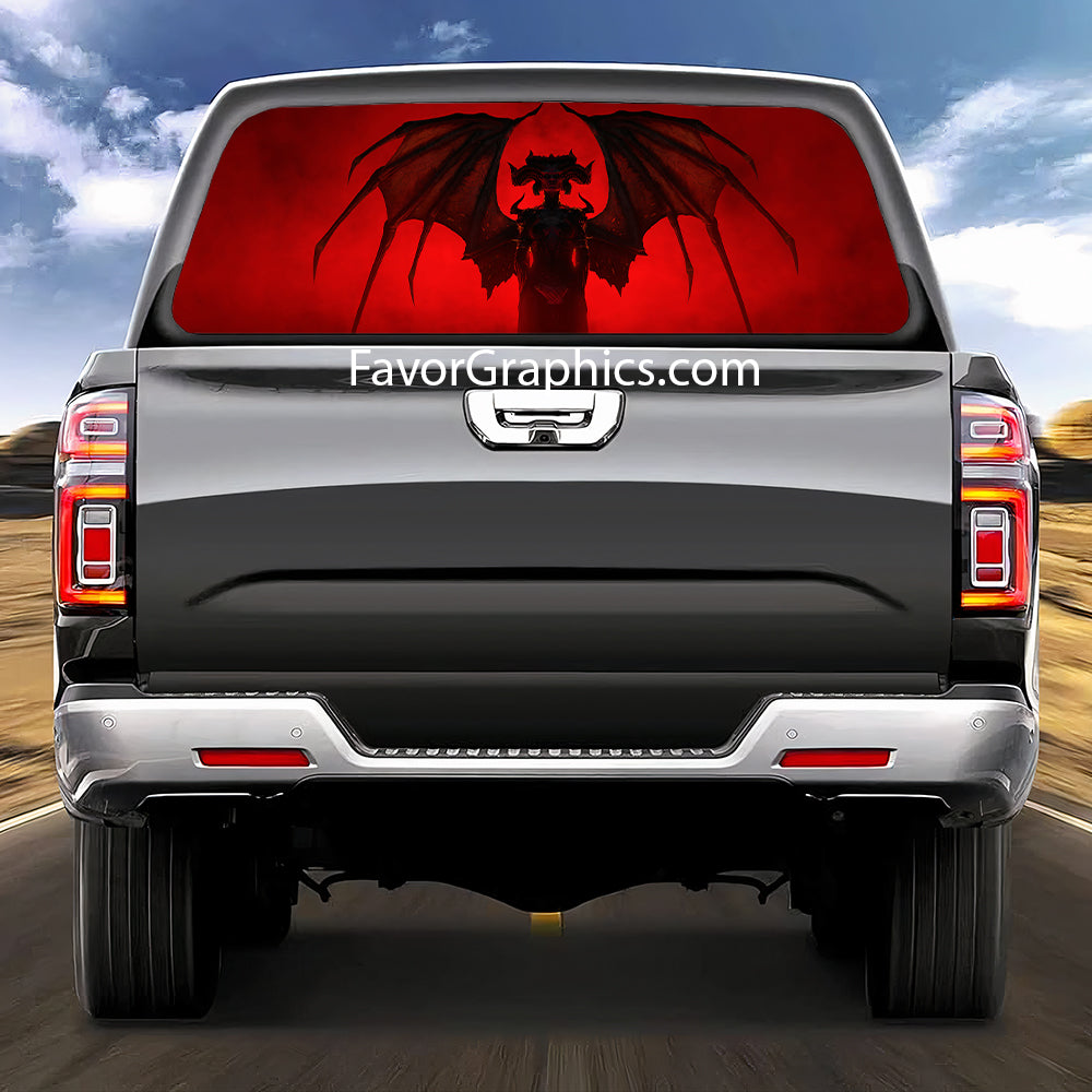 Lilith (Diablo) Rear Window Perforated Graphic Vinyl Decal Car Truck UTV