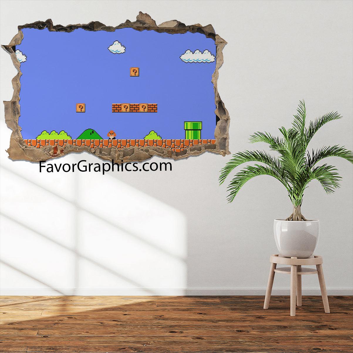 Mario Vinyl Wall Art Decal Sticker Poster Print Mural