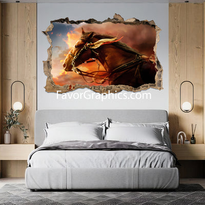 Horse Vinyl Wall Art Decal Sticker Poster Print Mural