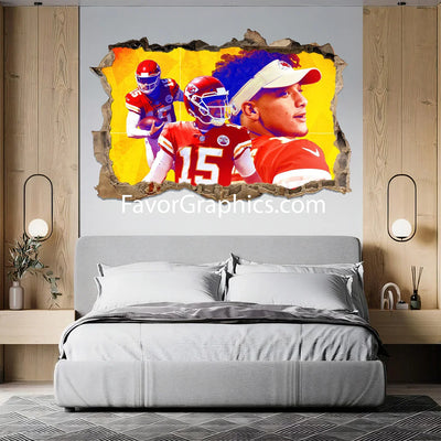 Patrick Mahomes Vinyl Wall Art Decal Sticker Poster Print Mural