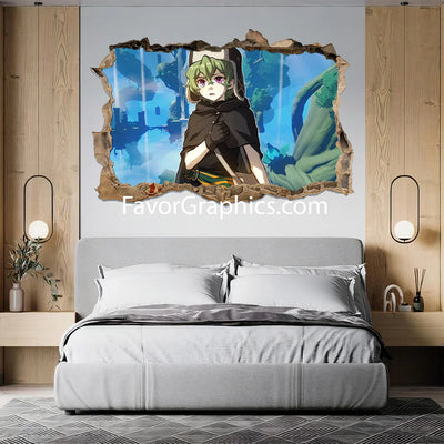 Collei (Genshin Impact) Vinyl Wall Art Decal Sticker Poster Print Mural