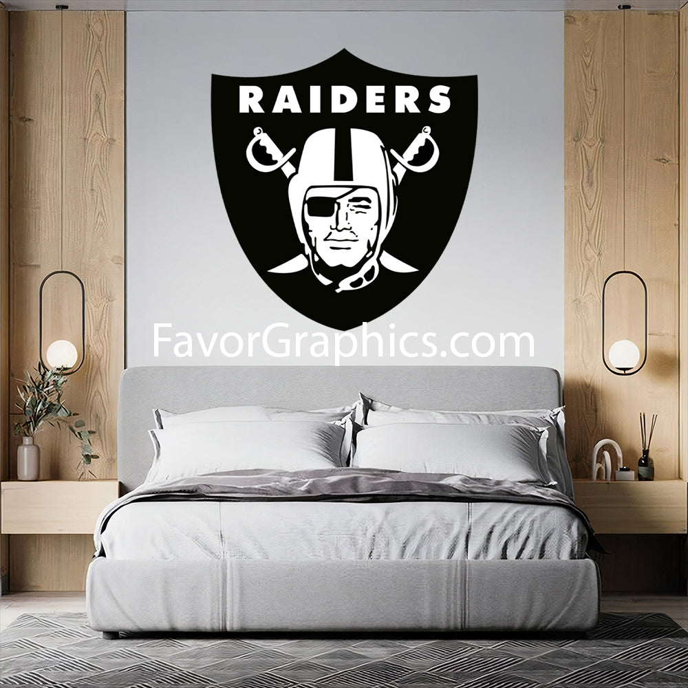 Las Vegas Raiders Home Room Wall Vinyl Decal Sticker Mural Poster