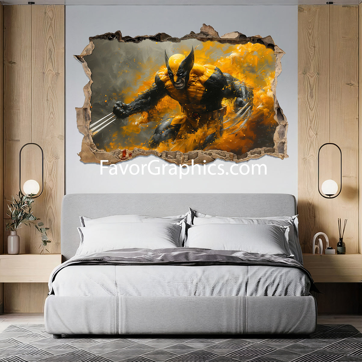 Wolverine Vinyl Wall Art Decal Sticker Poster Print Mural