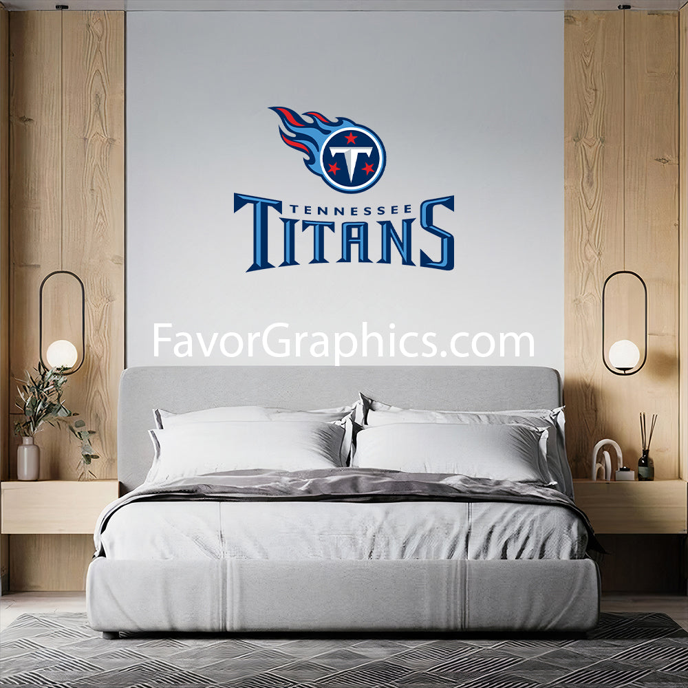 Tennessee Titans Home Room Wall Vinyl Decal Sticker Mural Poster